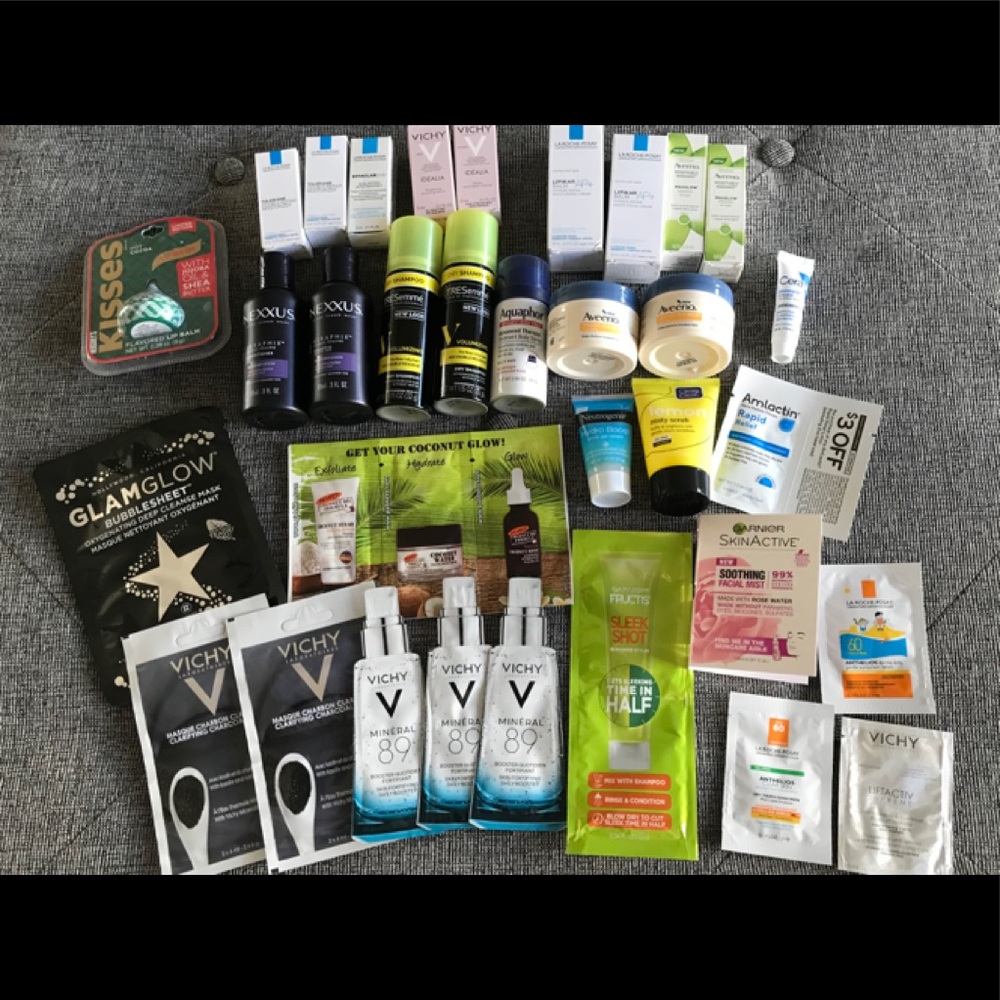 33 Trial Size Beauty Products